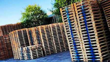 ISPM15 Heat Treated euro pallet