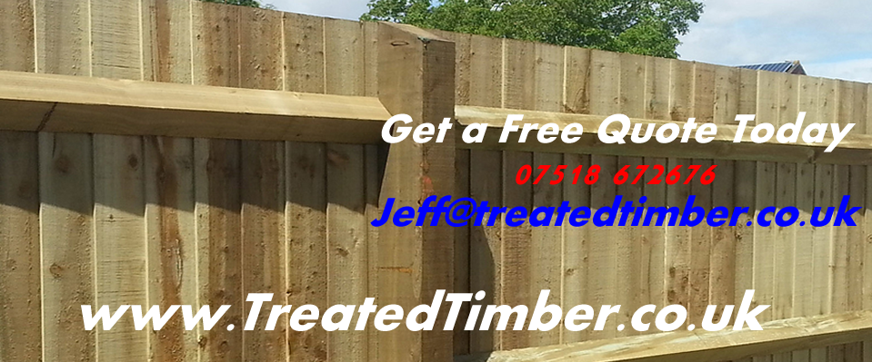 Tanalised Feather Edge Boards